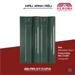 Ngói 2 vít nhãn hiệu ASROMA